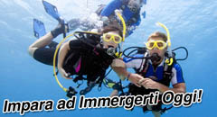 Centro Immersioni Figarolo diving PADI Golfo Aranci - Corsi PADI